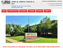 Tablet Screenshot of johnrspring.com